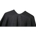 Pikkukuva 4 / 4: Dam Reversibla Överstora Poncho Cape Varm Sjal Wrap Öppen Fram Tryckt Filt Cardigans