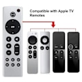 Miniatyrbilde 4 av 5: Universal erstatningsfjernkontroll passer for Apple TV-fjernkontroll 4k/ Hd A2169 A1842 A1625 A1427 A1469 A1378 A1218 uten stemme [DB] for Apple TV