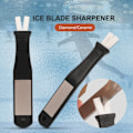 Miniatyrbillede 1 af 5: Diamod ceramiae ieai skøjtesko bold hastighed slip skærper sha sort og hvid one size
