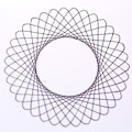 Miniatyrbild 3 av 5: Spirograf Geometrisk Linjal för Student