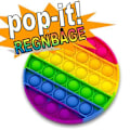 Pikkukuva 3 / 4: 3-pakk Pop It Fidget Toy Original - Sateenkaari monivärinen Multicolor one size