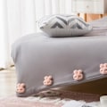 Pikkukuva 5 / 5: Söpöt kanin kynnen muotoiset peitonpidikkeet, lakanapidikkeet, patjansuojuksen klipsit, liukuesteet Pink Rabbit