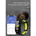 Miniatyrbillede 9 af 10: INF Smartwatch Aktivitetsarmband med Pulsmåling, Sömnmonitor, Stegräknare 1.14