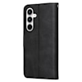 Miniatyrbillede 9 af 9: SKALO Samsung A35 5G PU-Læder Pung Etui - Flere farver Black Svart