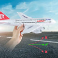 Miniatyrbild 3 av 5: Airbus A380 RC flygplan 2.4G fastvingad Boeing 747 fjärrkontrollflygplan, utomhus RC flygplansmodell leksak för barn pojkar