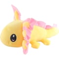 Pikkukuva 1 / 5: Kawaii Axolotl-pehmolelu Pehmeä Pehmolelu Vaaleanpunainen Keltainen Axolotl Kuusikulmainen Dinosauruksen Pehmolelu Nuken Koti Sisustus 13,7 tuumaa (Keltainen)