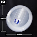 Miniatyrbillede 3 af 5: Vanddunk i plast, vanddunk, vanddunke, vandpose, vandtank 8L 8L