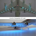 Miniatyrbild 2 av 5: Airbus A380 RC flygplan 2.4G fastvingad Boeing 747 fjärrkontrollflygplan, utomhus RC flygplansmodell leksak för barn pojkar