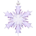 Miniatyrbild 1 av 5: Heyone 2021 års Snowflake Crystal Juldekorationer (lila)
