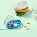 Miniatyrbild 2 av 5: Pillerdoseringsask för medicinpillerburk medicin dosett pillernask grön grön