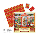 Miniatyrbild 2 av 3: Julkalender 2023 - 1008-bitars pussel för heminredning Style 2