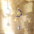 Miniatyrbillede 3 af 5: Krystal Solfanger Hængende Lysfanger INDIGO indigo indigo