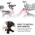 Miniatyrbillede 4 af 5: Cykel Bageste Armstöd Universal Baby Carrier Sikkerhedssæde til Voksne