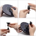 Pikkukuva 4 / 5: Fontän - Solcellsfontän / Vattenfontän Solcell - 16 cm Svart Black