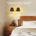 Miniatyrbilde 3 av 5: Sett med 3 lampeskjermer Klypeskjermer for lysekronepærer Bordlampe Vegglampe