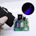 Miniatyrbillede 3 af 5: Forstørrelsesglas LED-lampe med lommelygte