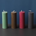 Miniatyrbillede 5 af 5: Ljusformar lys stearinlys DIY støbeforme i silikoneform YKE55015 stativ cylindrisk 7x10 YKE55015 stativ cylindrisk 7x10