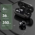Miniatyrbilde 2 av 5: Trådløse øreklips Bone Conduction hodetelefoner Bluetooth 5.3, Mini Sports Running Earclip Open Ear hodetelefoner, Bone Conduction hodetelefoner Long-Wear Pa