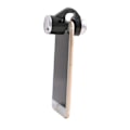 Miniatyrbillede 2 af 5: 30x zoom LED-mikroskop forstørrelsesglas Clip-on mobiltelefon videnskab legetøj 1 stk sort