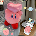 Pikkukuva 1 / 5: 40*45cm Kawaii Sanrion Pehmolelu Kuromi My Melody Kirby Animedollien Lelut Pehmeä Pehmolelu Syntymäpäivälahja Lapsille [DB] 45CM 45CM Kirby-8