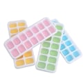 Miniatyrbillede 6 af 7: 2-pak - Isform - Isbakke med Låg / Isbrikke - 28 Isbiter Multicolor multifärg