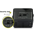Miniatyrbilde 3 av 5: Internasjonal konvertering, USB Power Converter-uttak for flere land, universell, USB hurtiglading