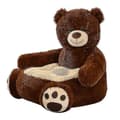 Baby Soffa Fåtölj Möbel Mörkbrun Björn_tfrf Dark Brown Bear