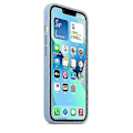 Miniatyrbilde 2 av 2: Silikondeksel med Magsafe for iPhone 13 Mobilskall Blue Fog