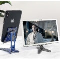 Miniatyrbilde 2 av 4: Vikbart telefonstativ Desktop Portable Tablet Lazy Stand zdq