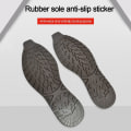 Miniatyrbilde 5 av 5: 1 Par DIY-ersättningssåler For tykke gummisåler SVART