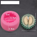 Miniatyrbillede 2 af 5: Ljusformar Ljus Stearinljus DIY Gjutformar i Silikonform Durian