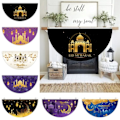 Miniatyrbilde 1 av 4: EID Mubarak vifteformet Ramadan-dekorasjon for hengende flagg style 2