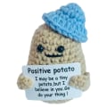 Miniatyrbillede 1 af 5: Sjov positiv kartoffel hæklet kartoffel dukke 7 7 7 10 7