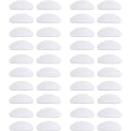 Pikkukuva 1 / 5: 20 par glasögon näskuddar Antiglid silikon mjuka näskuddar Självhäftande näskuddar Glasögon (transparent, 1,5 mm)