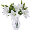 Miniatyrbilde 3 av 3: Kunstige blomster, 5 stk Latex kunstige liljer blomster
