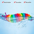 Miniatyrbild 3 av 3: 3-pack leksaker, 3D-ledade stretchiga larver, sensorisk stressavlastning