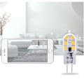 Miniatyrbild 5 av 5: 10 st G4 LED-lampor, 6000K vit, ej dimbar, utbytbar huva