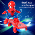 Pikkukuva 5 / 5: Uudet lelut Spiderman Automatic Flip Rotation Skateboard Electric Blue One Size