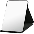 Miniatyrbild 1 av 7: Folding Table Mirror with PU Leather Makeup Mirror, Portable Travel Mirror, Foldable Mirror with Stand Portable 15.5*20.5cm