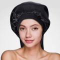 Pikkukuva 4 / 5: ong Satin Bonnet -hattu Extra Large Silk -hattu kultaisella