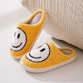 Miniatyrbillede 2 af 4: Smiley Face Tofflor Dam Smile Tofflor Gul 40-41