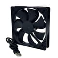120x120x25mm Fläkt 5V för DC Borstlös Kylfläkt USB 2Pin PC Dator för Chassi C_tfrf