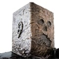 Miniatyrbillede 2 af 5: Necronomicon Mørk Magisk Bog Dæmon Ond Død Bog Alter Ceremoniel Fladt Cover En Størrelse