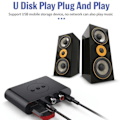 Miniatyrbild 2 av 5: Bluetooth 5.2 Audiomottagare Nfc USB Flash Drive Rca 3,5 mm Aux USB Stereo Musik Trådlös Adapter Wi- Perfekt H