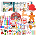Miniatyrbillede 1 af 3: 24 Dages/ Sæt Fidget Legetøj Jule Adventskalenderpakke Anti Stress Legetøjssæt Stressaflastning Figet Legetøj Blind Box Børns Julegave stil 11 style 11