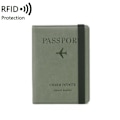 Miniatyrbilde 1 av 3: RFID passväska Reseläderfodral Case grön Grön