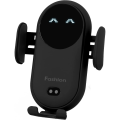 Miniatyrbild 1 av 5: CDQ Trådlös billaddare, telefonhållare med automatisk klämning (svart)