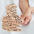 Miniatyrbilde 1 av 5: Kjærlighet og frækt stablingstårnspill - Valentinsdagsgave - Sannhet eller tør-spørsmål - Morsomt parspill - Spennende utfordringer - Perfekt for voksne