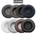 Pikkukuva 2 / 5: Korvapehmusteet / pääpantapehmusteet Corsair Gaming Virtuoso RGB Wireless SE -musta kangas svart tyg