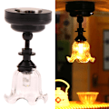 Pikkukuva 6 / 8: 1:12 Dockhus Miniatyr LED-lamppu kattovalaisin